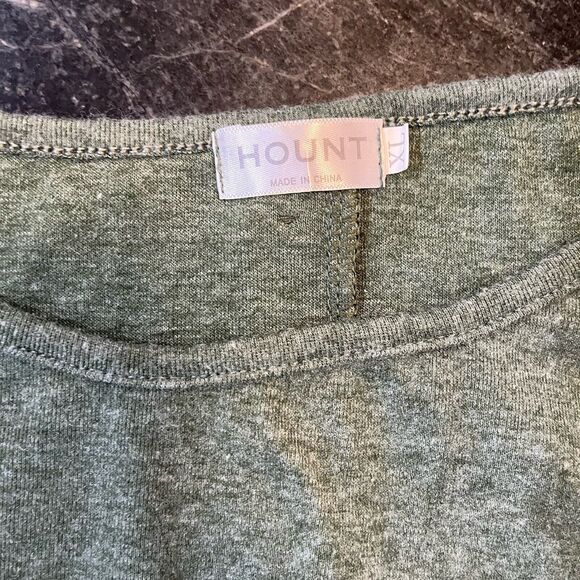 Pullover Sweater Button Back Elbow Patches Buff Plaid Red Green Long Sleeves XL - Picture 3 of 5